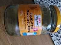 Mängden socker i Delikatess Gewürzgurken