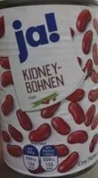 Mängden socker i Bohnen - Kidney Bohnen