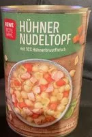 Mängden socker i Suppe Hühnernudeltopf