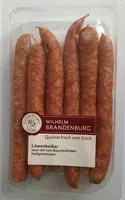 Mängden socker i Løwenbeisser heissgeræuchert