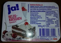 Mängden socker i Beleg-Kirschen