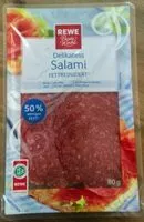 Mängden socker i Delikatess Edelsalami mild geräuchert