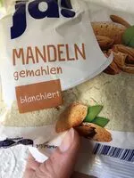 Mängden socker i Gemahlene Mandeln