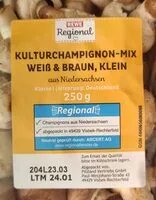 Mängden socker i Kulturchampignon-Mix Weiß & Braun, klein