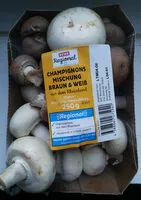 Mängden socker i CHAMPIGNONS MISCHUNG BRAUN&WEISS KLASSE 1 URSPRNG DEUTSCHLAND