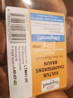 Mängden socker i Champignons Braun