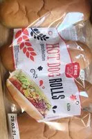 Mängden socker i Hot dog rolls