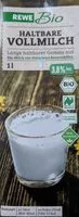 Mängden socker i Haltbare Vollmilch