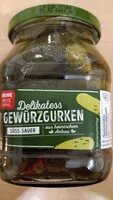 Mängden socker i Delikatess Gewürzgurken süss-sauer