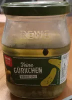 Mängden socker i feine Gürkchen