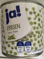 Erbsen in dosen