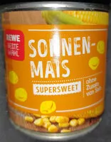Mängden socker i Sonnenmais supersweet