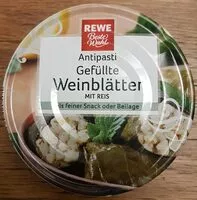 Mängden socker i Gefüllte Weinblätter