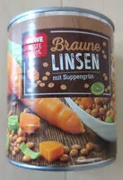 Mängden socker i Braune Linsen