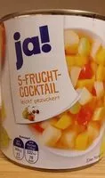 Mängden socker i 5-Frucht-Cocktail