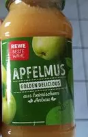 Mängden socker i Apfelmus Golden Delicious