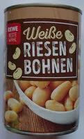 Mängden socker i Weiße Riesenbohnen