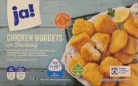 Mängden socker i Chicken Nuggets im Backteig