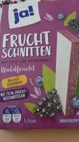 Mängden socker i Frucht Schnitten