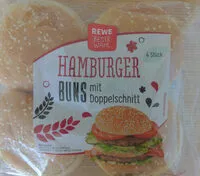 Mängden socker i Hamburger bun mit deppelschnitt