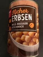 Mängden socker i Kichererbsen