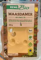 Mängden socker i Maasdamer