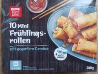 Mängden socker i 10 Mini-Frühlingsrollen