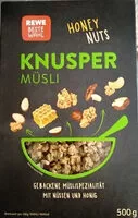 Mängden socker i Knusper Müsli Honey nuts