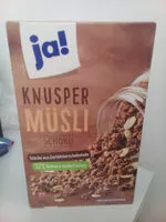Mängden socker i Knusper Müsli schoko