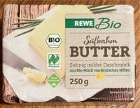 Mängden socker i Süßrahmbutter