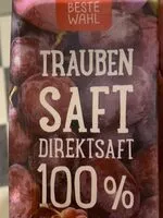 Mängden socker i Traubensaft Direktsaft 100%
