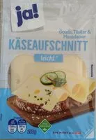 Mängden socker i Käseaufschnitt leicht Gouda, Tilsiter & Maasdamer