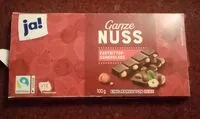Mängden socker i Ganze Nuss