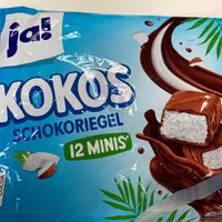 Mängden socker i Kokos Schokoriegel