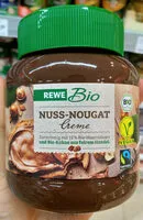 Mängden socker i Nuss-nougat creme