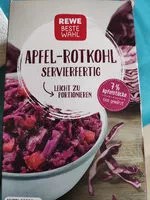 Mängden socker i Apfel-Rotkohl