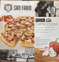 Mängden socker i Pizza Capricciosa