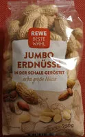Mängden socker i Jumbo Erdnüsse