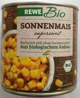 Mängden socker i Sonnenmais