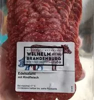 Mängden socker i Edelsalami mit Rindfleisch