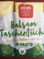 Mängden socker i Taschentücher