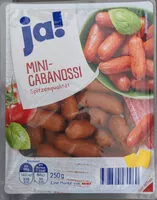 Mängden socker i Mini-Cabanossi Spitzenqualität