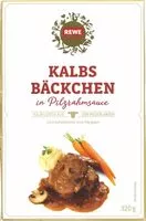 Mängden socker i Kalbsbäckchen in Pilzrahmsauce