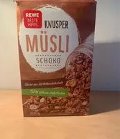 Mängden socker i Knusper Müsli Schoki