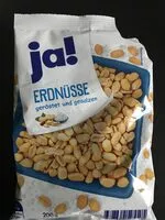 Mängden socker i Ja Erdnüsse