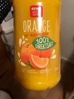 Mängden socker i Orange mit Fruchtfleisch