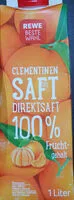 Mängden socker i Clementinen Saft Direktsaft 100%