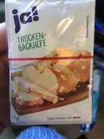 Mängden socker i Trockenhefe REWE