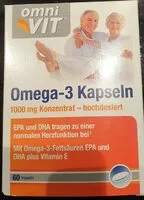Mängden socker i Omega-3 kapseln