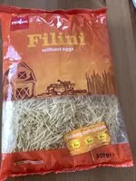 Mängden socker i Filini Polevkove nudle bezvaječné
